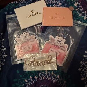 Chanel and Miss Dior Accessories Set Brand new in bags/box